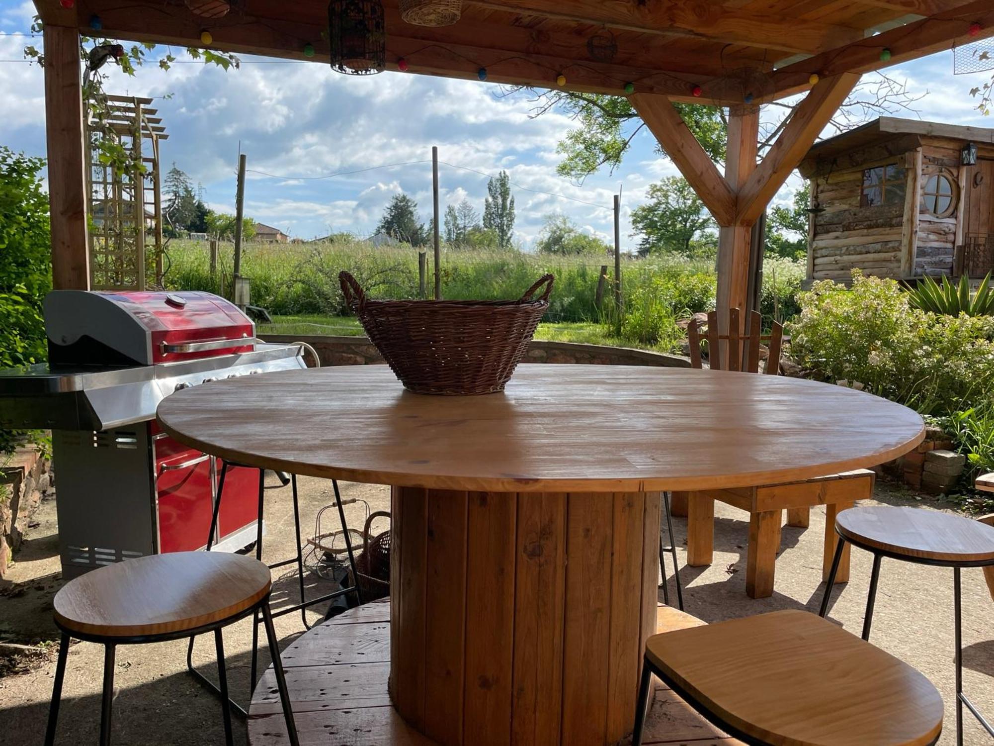 La Grange Aux Hirondelles - Appartement Complet Et Independant Commelle-Vernay Zewnętrze zdjęcie